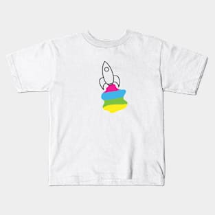 Colorful Rocket Kids T-Shirt